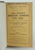 Wisden Cricketers’ Almanack 1908. 45th edition. Bound in dark brown boards, with original paper wrappers, title and date in gilt to spine, beautifully marbled page block edge. Very good condition