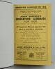 Wisden Cricketers’ Almanack 1936. 73rd edition. Bound in dark brown boards, with original paper wrappers, title and date in gilt to spine, beautifully marbled page block edge. Very good condition