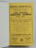 Wisden Cricketers’ Almanack 1937. 74th edition. Bound in dark brown boards, with original paper wrappers, title and date in gilt to spine, beautifully marbled page block edge. Very good condition