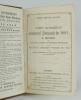 Wisden Cricketers’ Almanack 1885. 22nd edition. Bound in brown boards, lacking original paper wrappers, with gilt titles to front board and spine. Lacking last two advertising pages, trimming by the binder a little tight in places with minor loss of text 