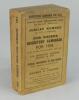 Wisden Cricketers’ Almanack 1913. 50th edition. Original paper wrappers. Age toning and soiling to wrappers and spine paper, some bowing to spine, front hinge weakening. slight loss to spine paper otherwise in good+ condition