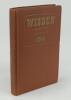 Wisden Cricketers&rsquo; Almanack 1944. 81st edition. Original hardback. Only 1500 hardback copies were printed in this war year. Dulled gilt titles on spine paper, dulling to gilt titles on the front board, general wear to boards otherwise in good condition. A