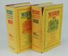 Wisden Cricketers&rsquo; Almanack 1968 and 1969. Original hardback editions with dustwrapper. Both editions with slight age toning to dustwrapper spine. The 1968 edition with worn and soiled dustwrapper, nicks and tear to edges, some soiling to page block edge 
