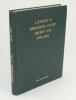 &lsquo;A History of Derbyshire County Cricket Club 1870-1970&rsquo;. John Shawcroft. First edition, Derby 1970. Green leather with gilt titles to front and spine. Limited edition no. 51/250. Good/very good condition