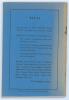 &lsquo;Champions of Cricket&rsquo;. Gerald Brodribb. Cricket Book Society, Hunstanton 1947. 94pp. Limited edition of only forty copies produced bound in original navy cloth, gilt title to spine. Bookplate of Brodribb to inside front cover with handwritten dedication - 4