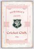 Somerset County Cricket Club Year Book 1895. Compiled by W.E. Webb. Hammett & Co, Taunton 1896. Original decorative boards. Minor wear and soiling to boards otherwise in very good condition. 6th year of publication