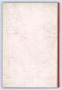 Somerset County Cricket Club Year Book 1896. Compiled by W.E. Webb. Hammett & Co, Taunton 1897. Original decorative boards. Minor wear and soiling to boards otherwise in very good condition. 7th year of publication - 2