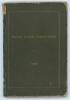 Surrey C.C.C. Handbook 1884. 1st edition. Original brown boards with gilt titles to front board. Wear to front and rear board with slight loss to corners, total loss of spine with tape to edge, marks to rear board, Some breaking to spine with tape to ‘Ge