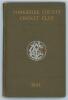 Yorkshire C.C.C. annual 1894. 2nd year of issue. 136p plus ‘Notes’ pages as issued. Edited by J.B. Wostinholm. J. Robertshaw, Sheffield, printer. Original olive boards with titles in gilt to front board and white ‘Y.C.C.’ emblem to centre, gilt to page ed