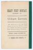 ‘William Scotton, The Celebrated Nottinghamshire Cricketer. His Cricket Career from commencement to the present time’. Compiled by C.H. Richards. G. Richards, Nottingham 1889. 7pp. Original front wrapper, tape repairs to worn borders of wrapper, appears t - 2