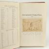 ‘Fifty Years of Nottinghamshire Cricket 1838-1887, being Volumes 1 and 2 of Notts Cricket Scores and Biographies’. Compiled by C.H. Richards. Printed by G. Richards of Nottingham 1890. Frontispiece carte de visite style original photograph of the ‘Notting - 3