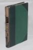 ‘The Norfolk Cricket Annual. Season 1889’. First year of publication. Edited by W.S. Barker and J.H. Hatch. Published by Jarrold & Sons, London and Norwich. Handsomely bound in dark green half leather and cloth, raised bands, gilt title and bat and ball e - 2