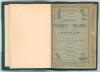 ‘The Norfolk Cricket Annual. Season 1892’. Fourth year of publication. Edited by Robin H. Legge. Published by Jarrold & Sons, London and Norwich. Handsomely bound in dark green half leather and cloth, raised bands, gilt title and bat and ball emblem to sp