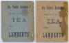 ‘The Norfolk Cricket Annual’ Seasons 1909-10 and 1910-11. Two annuals edited by C.B.L. Prior, both in original paper wrappers. Ownership name of Henry Blofeld in pencil to first advertising page of the 1909/10 issue, the 1910/11 issue with typed ownership - 2