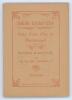 Greenock Cricket Scores 1862 to 1874’. John Steven. Greenock 1875. Bound in half leather boards, ink marks to base of page block otherwise in good condition. Sold with ‘Selkirk Cricket Club. Fifty Years Play at Philiphaugh 1872-1922’. William Anderson, Se - 3