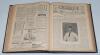 ‘Cricket: A Weekly Record of the Game’. Volume XV nos. 410-439 (30th January to 31st December 1896). Bound in earlier black cloth, gilt title to spine, red speckled page edges. Illustrated. Complete with title and contents pages bound in to front, also th - 3