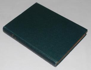 ‘Cricket: A Weekly Record of the Game’. Volume XVI nos. 440-469 (28th January to 30th December 1897). Bound in earlier green cloth, gilt title to spine, red speckled page edges. Illustrated. Complete with title and contents pages bound in to front. Slight