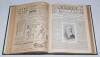 ‘Cricket: A Weekly Record of the Game’. Volume XVI nos. 440-469 (28th January to 30th December 1897). Bound in earlier green cloth, gilt title to spine, red speckled page edges. Illustrated. Complete with title and contents pages bound in to front. Slight - 3