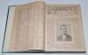 ‘Cricket: A Weekly Record of the Game’. Volumes XVII nos. 470-499 (27th January to 22nd December 1898) and XVIII nos. 500-529 (26th January to 21st December 1899). Illustrated. Vol. XVII bound in earlier dark blue cloth, gilt title to spine, red speckled - 4