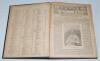 ‘Cricket: A Weekly Record of the Game’. Volumes XIX nos. 530-559 (25th January to 20th December 1900) and XX nos. 560-589 (31st January to 19th December 1901). Both volumes similarly bound in earlier dark green/ black cloth, titles and ownership initials - 2