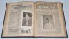 ‘Cricket: A Weekly Record of the Game’. Volumes XIX nos. 530-559 (25th January to 20th December 1900) and XX nos. 560-589 (31st January to 19th December 1901). Both volumes similarly bound in earlier dark green/ black cloth, titles and ownership initials - 6