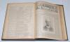 ‘Cricket: A Weekly Record of the Game’. Volume XXI nos. 590-619 (30th January to 18th December 1902). Bound in original publisher’s cloth, gilt title to front and spine, red speckled page edges. Illustrated. Complete with title and contents page bound in - 4