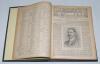 ‘Cricket: A Weekly Record of the Game’. Volume XXII nos. 620-649 (29th January to 31st December 1903). Bound in original publisher’s cloth, gilt title to front and spine, red speckled page edges. Illustrated. Complete with title and contents page bound in - 2