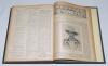 ‘Cricket: A Weekly Record of the Game’. Volume XXII nos. 620-649 (29th January to 31st December 1903). Bound in original publisher’s cloth, gilt title to front and spine, red speckled page edges. Illustrated. Complete with title and contents page bound in - 4