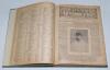 ‘Cricket: A Weekly Record of the Game’. Volume XXIII nos. 650-679 (28th January to 22nd December 1904). Bound in later green cloth, gilt title to spine, some original wrappers retained. Illustrated. Complete with title and contents page bound in to front. - 2