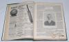 ‘Cricket: A Weekly Record of the Game’. Volumes XXVI nos. 740-769 (31st January to 19th December 1907) and XXVII nos. 770-799 (30th January to 24th December 1908). Illustrated. Both volumes bound in later green cloth, gilt title to spines, complete with t - 3