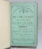 John (+ James) Lillywhite’s Cricketers’ Companion 1865-1885. Complete run of the annual handsomely bound together in four volumes in full green leather with gilt titles to spines and raised bands. The first volume comprises the issues for 1865-1870, the 1 - 6