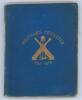 ‘’Feltham’s Cricketer for 1878’. Edited by George H. West. Virtue & Co., London 1878. Second year of issue. Original blue boards with titles in gilt to front board. Frontispiece engraving of Henry Jupp. Padwick 1073. Breaking to front and rear internal hi