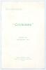 ‘The S.C. Packer Collection. “Cricketana”’. A Catalogue of Cricketana instructed by the Executors of S.C. Packer, deceased. To be sold by Messrs Warner, Sheppard & Wade at 16-18 Halford Street, Leicester on 12th September 1961. Original catalogue for the 