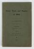 ‘Feats, Facts, and Figures of 1904’. F.S. Ashley-Cooper. Published for private circulation by Merritt & Hatcher, London 1905. Fifth year of issue (there being none issued in 1900) of which only thirty copies were produced, this being copy number 27. 63pp 