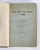 Feats, Facts, and Figures of 1906’. F.S. Ashley-Cooper. Published for private circulation by Merritt & Hatcher, London 1907. Seventh year of issue (there being none issued in 1900) of which only thirty copies were produced, this being copy number 20. 63pp