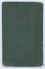 ‘The Cricketer’s Companion; containing the scores of the principal matches of cricket, played at Lord’s and other grounds in the Season 1843’. William Denison. Published by W. Clement, Junior of the Strand 1844. 12mo. Original green cloth with gilt titles - 2