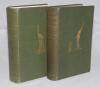 ‘Great Batsmen Their Methods at a Glance’ and ‘Great Bowlers and Fielders Their Methods at a Glance’. George W. Beldam and Charles B. Fry. London, ‘Great Batsmen being a 1907 reissue, ‘Great Bowlers’ first edition 1906. The two volumes each in original gr