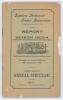 Southern Tasmanian Cricket Association. Thirty Eighth Annual Circular for Season 1903-04’. 72pp. Hobart. Printed at the ‘Mercury’ Office 1904. Original wrappers. Some slight loss to wrapper edges otherwise in good condition