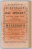 West Indies. ‘The Barbados Cricketers’ Annual for 1897-98. Fourth year of publication’. Edited and compiled by J. Wynfred Gibbons. Printed at the Globe Office, Barbados 1898. Original paper wrappers. Padwick 3677. Wrappers faded, replacement spine. Odd ni - 2