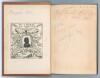 New Zealand Cricketers’ Annual 1895 and 1896. Edited by ‘”Trundler” of Thames’ (William Henry Newton). Abel, Dykes & Co., Auckland 1895 (first year of issue) & 1896 (second year). Two issues bound as one volume in maroon leather, gilt title to spine, red - 3