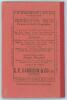 West Indies. ‘The Barbados Cricketers’ Annual for 1908-09. Fifteenth year of publication’. Edited and compiled by J. Wynfred Gibbons. Printed at the Globe Office, Barbados 1909. Original paper wrappers. Padwick 3677. Minor wear and soiling to wrappers and - 2