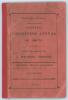 West Indies. ‘The Barbados Cricketers’ Annual for 1909-10. Sixteenth year of publication’. Edited and compiled by J. Wynfred Gibbons. Printed at the Globe Office, Barbados 1910. Original paper wrappers. Padwick 3677. Some wear and soiling to wrappers and 