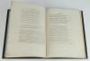 ‘Cricket. An Heroic Poem Illustrated with the critical observations of Scriblerus Maximus’. James Love [Dance]. Published by W. Bickerton 1744. First edition. 25pp. Woodcut title vignette. Bound in blue morocco leather with beautifully gilt title letterin - 8