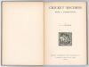 ‘Cricket Records with a Commentary’. A.C. Coxhead. London 1899. 91pp. Bound in original pictorial cloth with illustration of W.G. Grace to front. This was F.S. Ashley-Cooper’s personal copy with his signature in ink to front endpaper, dated 3rd July 1899, - 4