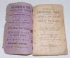 The Australian Cricketers’ Tour through Australia, New Zealand, and Great Britain’ containing a full racy account of the matches, dinners, excursions &c in which they have been engaged. by Argus (P.E. Reynolds) 1878. 8vo. Original front printed purple wra - 4