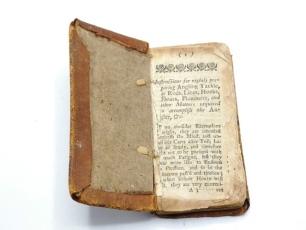 Smith John Gent: The True Art of Angling, Instructions for Rightly Preparing Angling Tackle as Rods, Lines, Hooks, Floats, plummets and Other Matters required to accomplish the Angler & c., n.d., c.1697, lacking frontis/title pg., 164pp, sm. 12to, later t