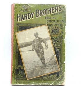 A scarce Hardy Angler's Guide 1907 "P" edition, green pict. soft cover, b/w and col. text illust, red co. spine, wear to front cover edge