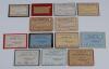 South Australia 1934-35 to 1951-52 seasons. Thirteen South Australia Junior members tickets for the Adelaide Oval Cricket Ground. The seasons being 1934-35, 1936-37, 1937-38, 1939-40, 1940-41, 1941-42, 1943-44, 1946-47, 1947-48, 1948-49, 1949-50, 1950-51 - 2