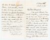 Maurice John Dauglish. Middlesex & Oxford University 1886-1890. ‘Eton v Harrow 1886’. Nicely presented file comprising a collection of six original and other facsimile copies of letters written to Dauglish by notable cricketing Old Harrovians. Dauglish wa - 3