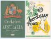 Australian tour to England 1953. ‘Caricatures of the Australian XI. English Tour 1953’. Arthur Mailey. Sydney 1953. Original decorative wrappers. Twelve page tour souvenir with eleven pages of caricatures of all eighteen members of the Australian touring - 4